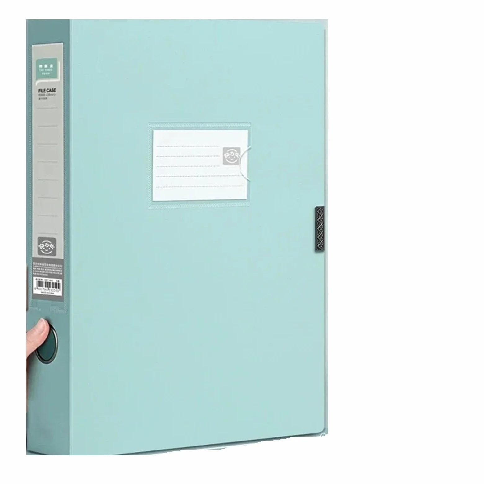 10 pezzi di cartella file A4 grande capacità Cartella archiviazione desktop multifunzionale impermeabile for organizer Per Ufficio, Casa e Scuola(Green)