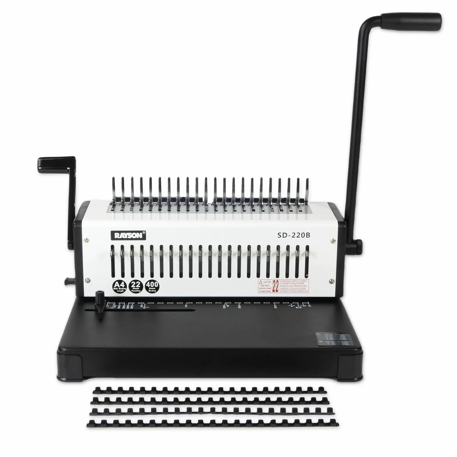 RAYSON SD-220B Rilegatrice Spirale Plastica, 21 Fori, 400 Fogli