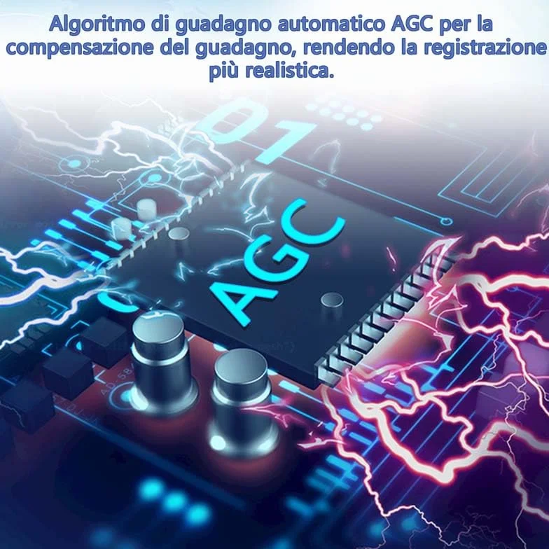 Mini registratore magnetico ad attivazione vocale, micro dispositivi di registrazione digitale, piccolo registratore di suoni registratore audio STTWUNAKE