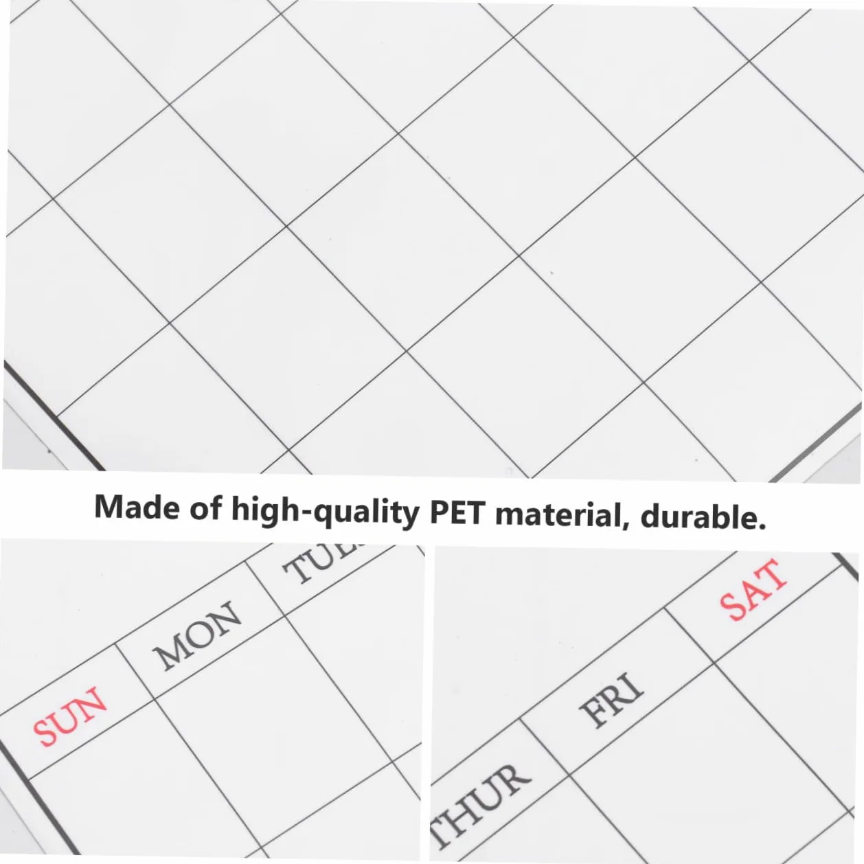 NUOBESTY Calendario Cancellabile Per Frigorifero Da Parete Lavagna Magnetica Lavagna Cancellabile