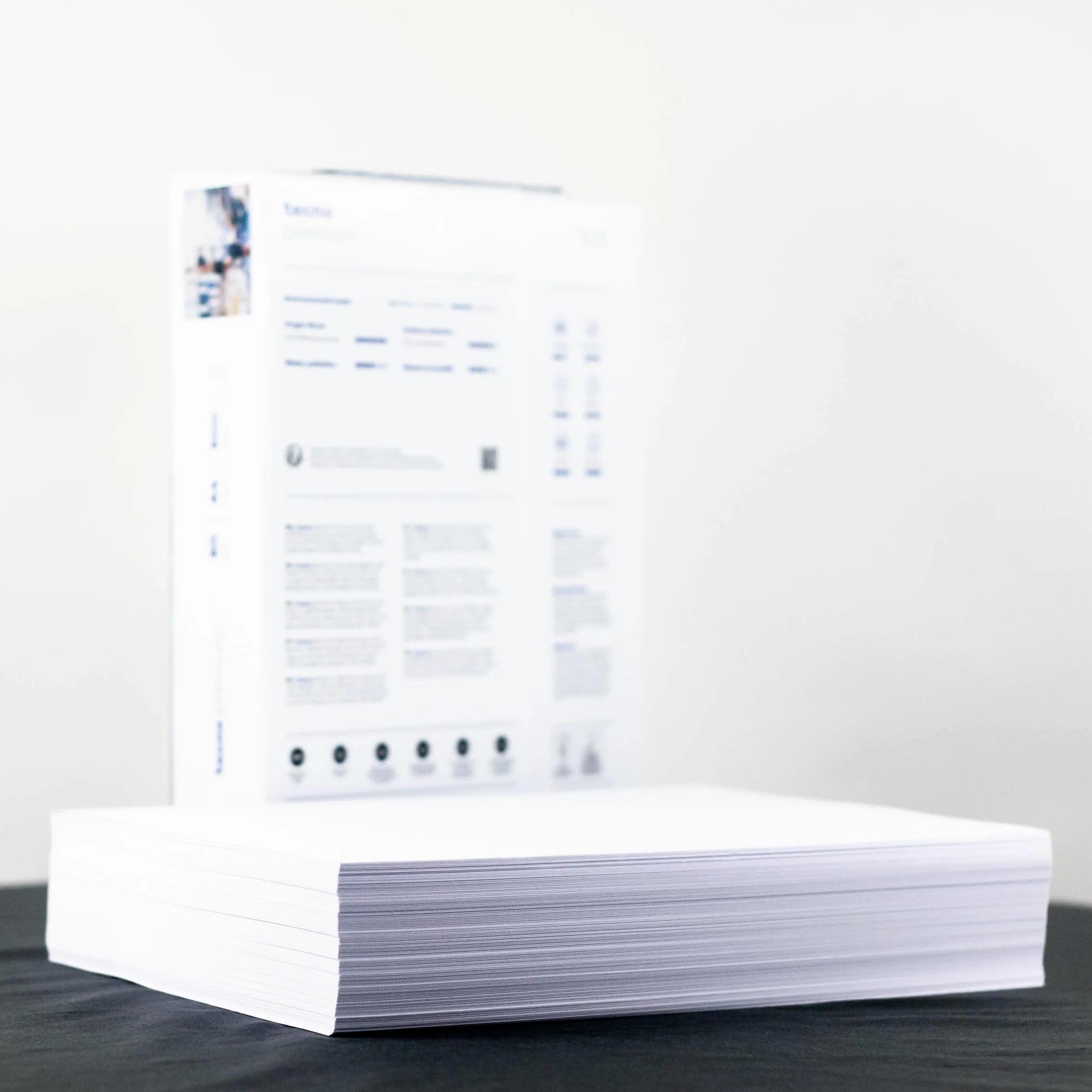 Enveloppebulle - Risma di carta, 500 fogli A4, carta 100% riciclata extra bianca