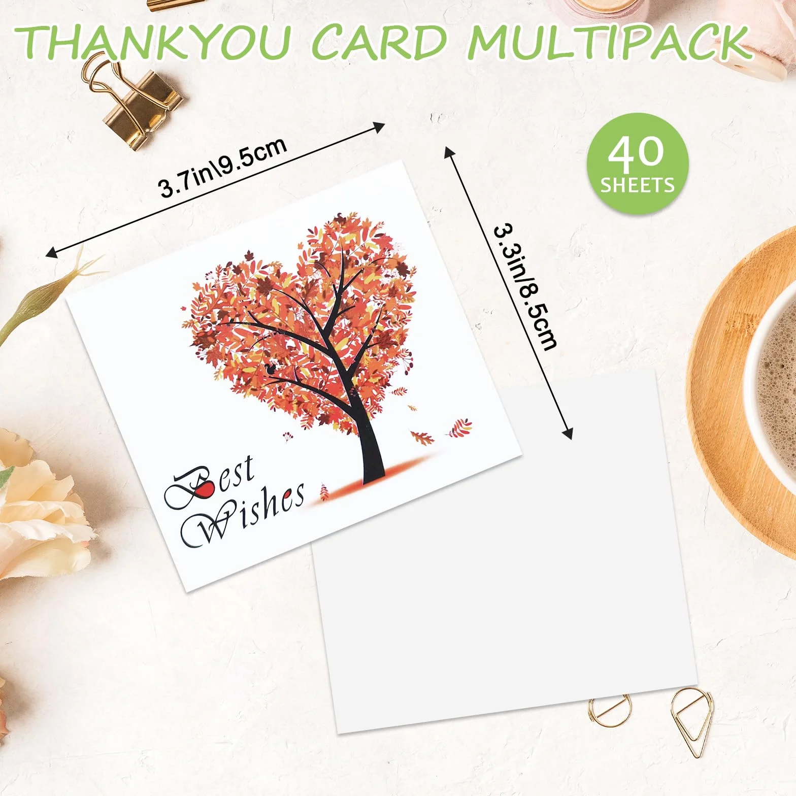 Biglietti Auguri Divertente 40 Pezzi Carte Regalo Buona Fortuna per Nuovo Lavoro Anniversario Matrimonio