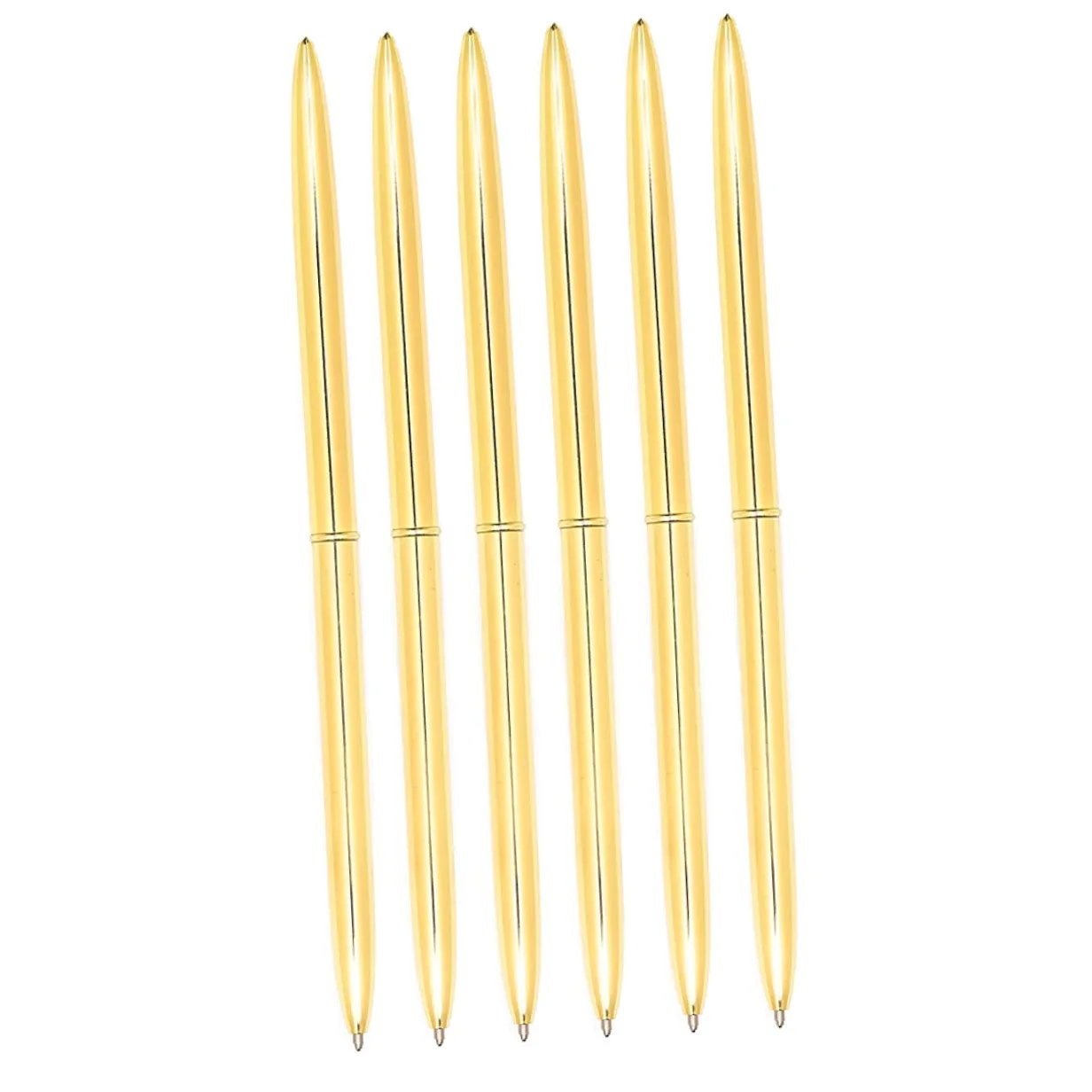 TEHAUX 3 Set Di Penne A Sfera in Metallo 3 Penne A Sfera Con Inchiostro Leggere Portatili Per Ufficio Scolastico Forniture Per La Casa Penna A Sfera Con Stilo 6 Pezzi*3