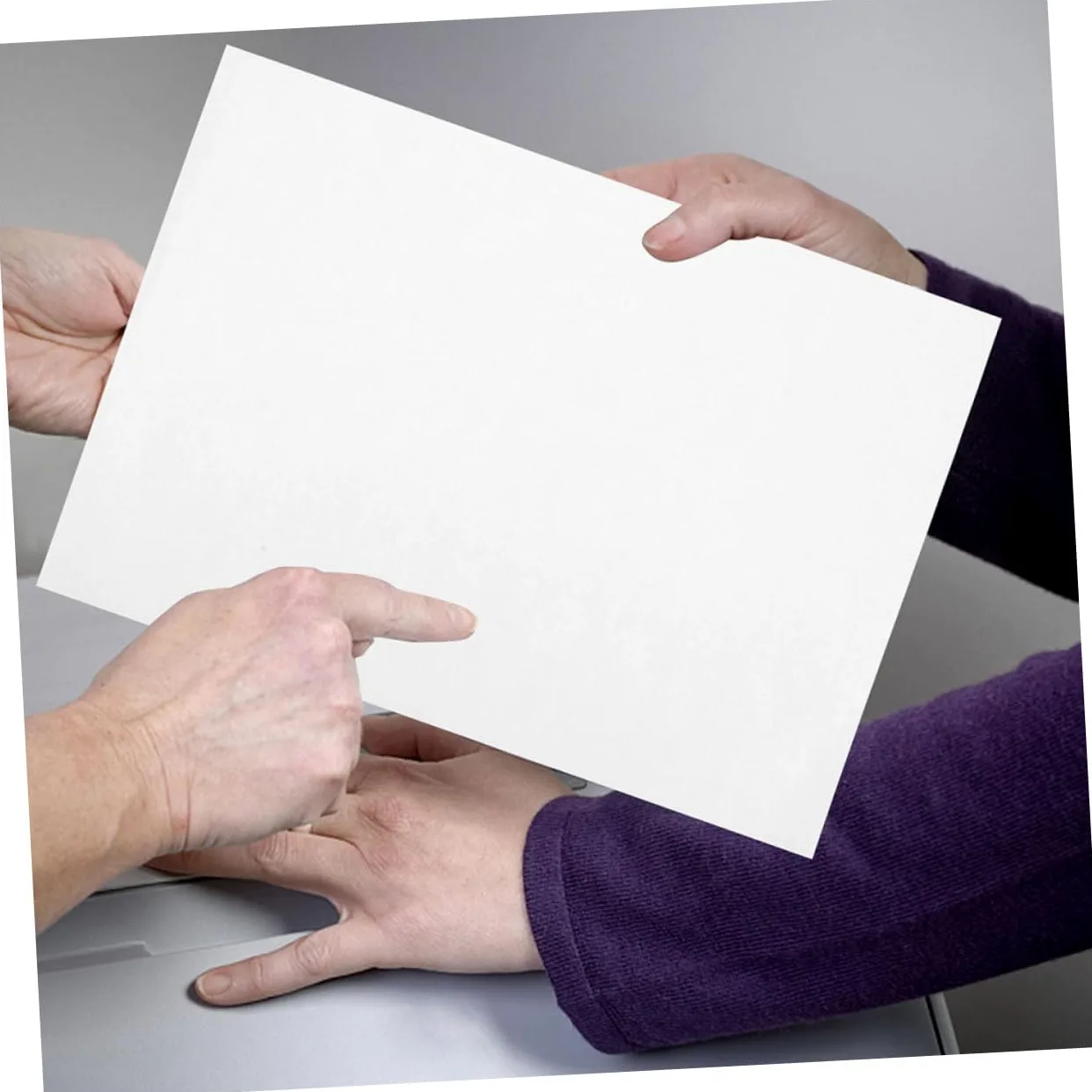 Operitacx Etichette Autoadesive per Stampante A4 Carta Termica per Etichettatura Multiuso 100 Fogli Bianco