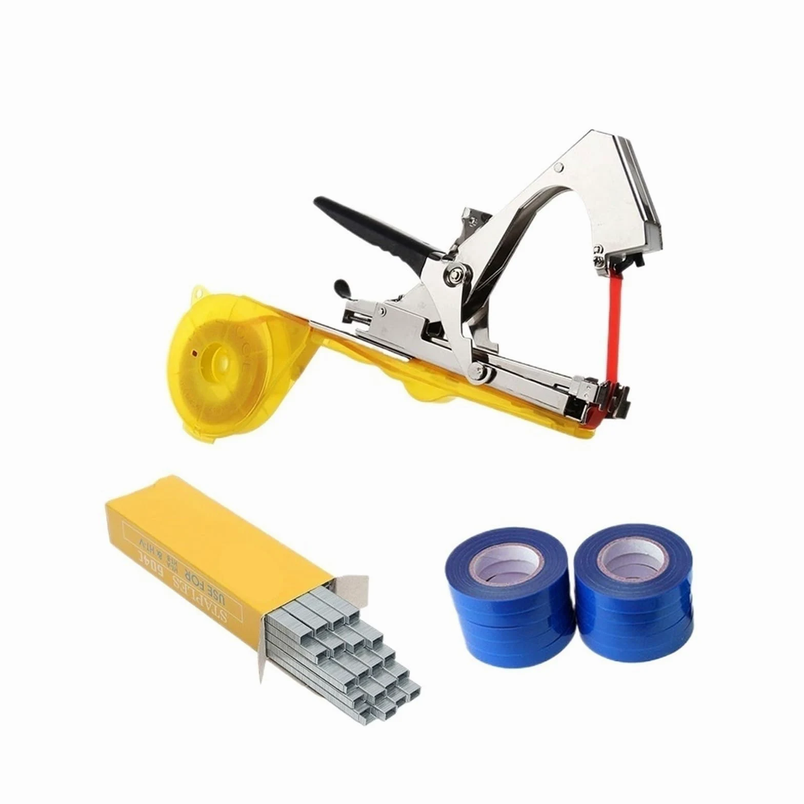 Macchine rilegatrici APPETTRIA DI PIANTA DI PIANTA DI PIANTA MACCHINA A MATRINA TAPENER Rilegatrice(YELLOW 10PC Blue)