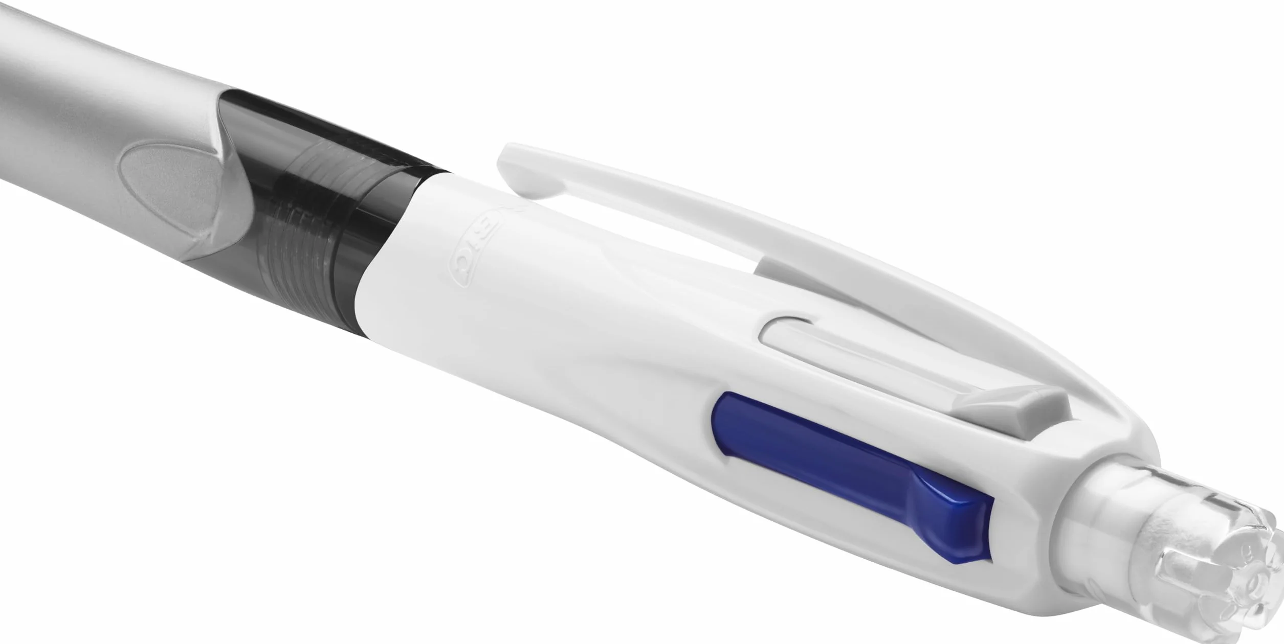 BIC 4 Colori Penne Multicolore con Matita Grafite, Set 12 Penne a Sfera a Scatto con 3 inchiostri e Matita Meccanica HB