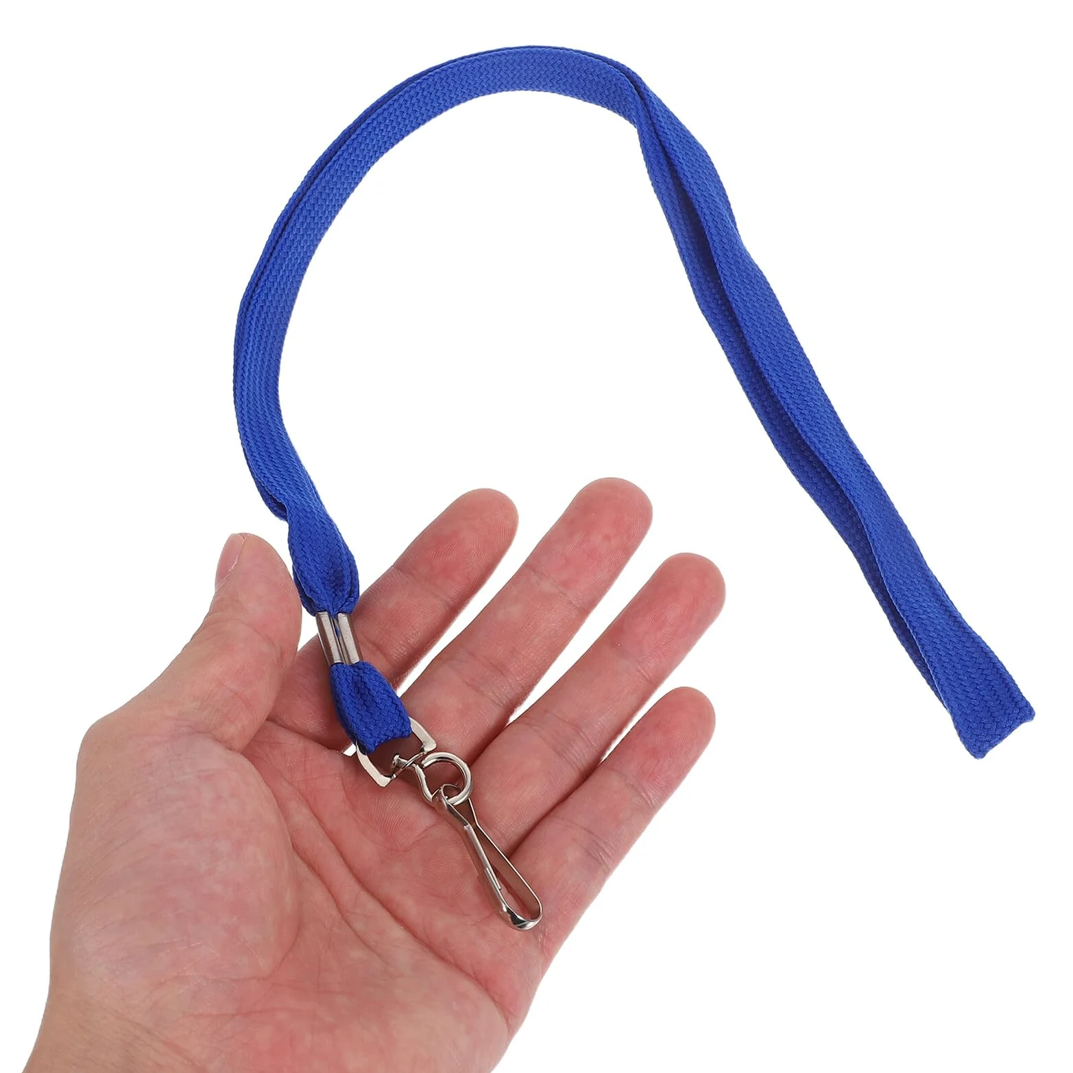 Mipcase 100 pezzi Cordini Porta Badge Collo Leggeri con Clip Rilascio Rapido Laccio per Tessere Id Ufficio Scuola e Eventi Adatto Infermieri e Studenti