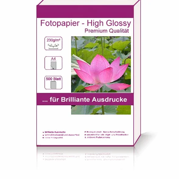 VARIAZIONE Carta da foto A6 - DIN A4-500 Blatt - 230g, DIN A4-500 Blatt - 230g