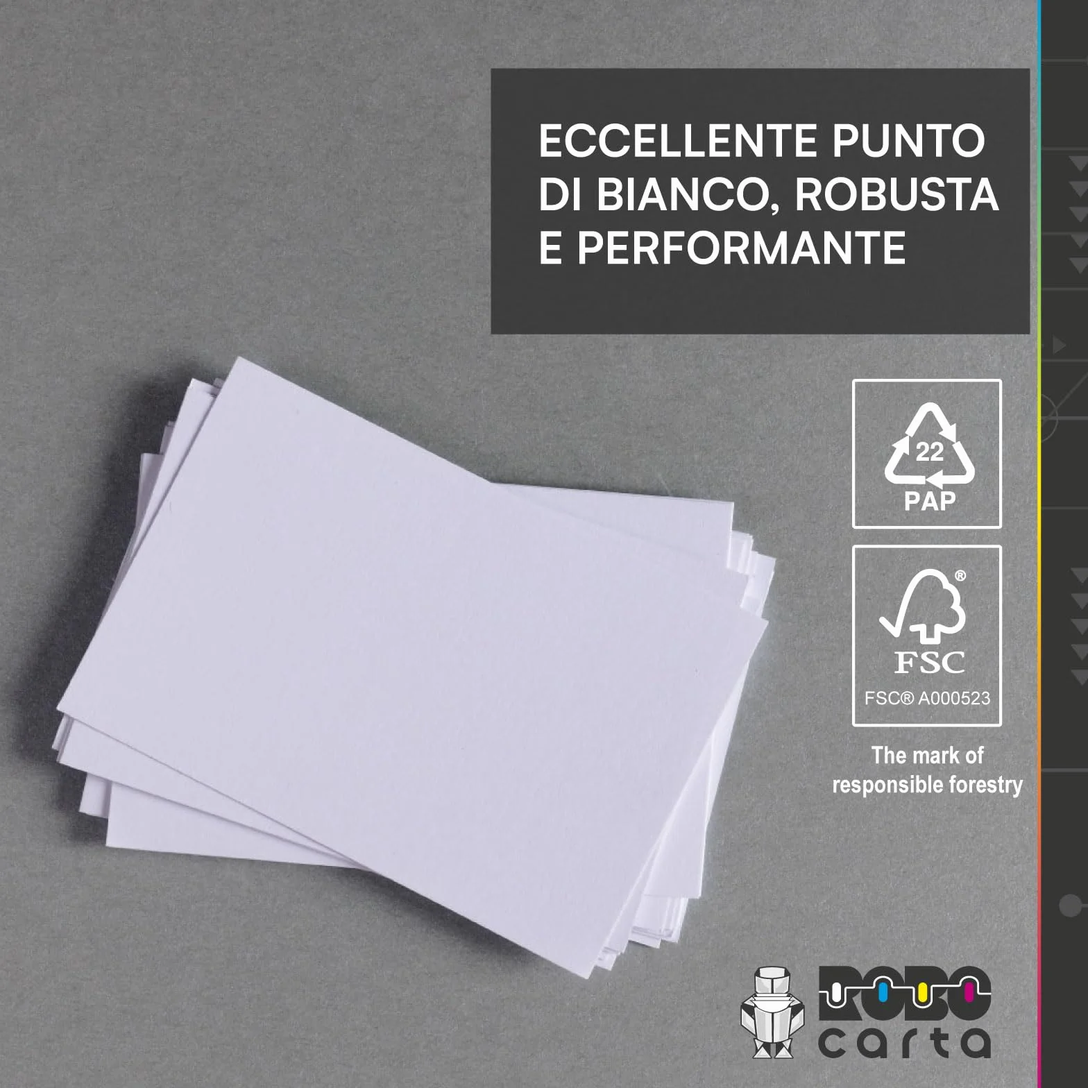 Carta A5 Ricette Mediche 10 Risme 5000 Fogli Robocarta 80gr Ufficio Fotocopie