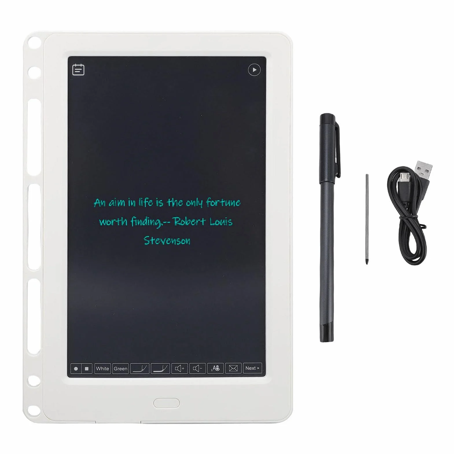 Blocco Note Digitale, Sincronizzazione in Tempo Reale Riconoscimento della Scrittura AI Notebook Digitale con Penna, Blocco Note Elettronico con APP Smart Pen Riutilizzabile per Telefoni IOS