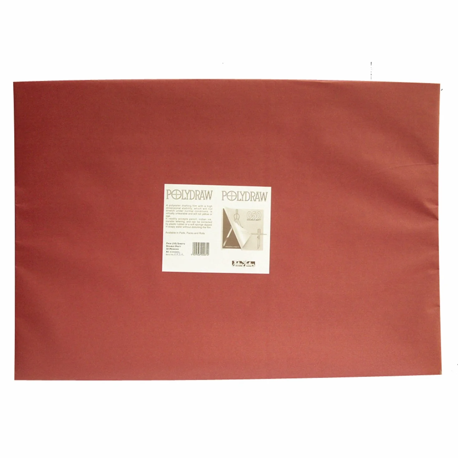 Foglio acetato, formato A2, 420 x 594 mm, 115 micron, 25 pezzi