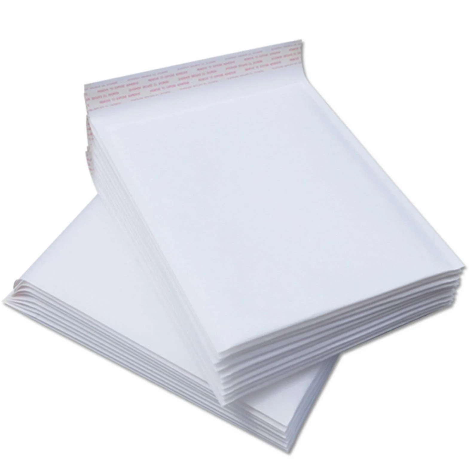 Buste per pacchi, Buste imbottite in carta | Bianco 8 Taglie 100 pz: Spedizione e Deposito con Corriere(29x36cm)