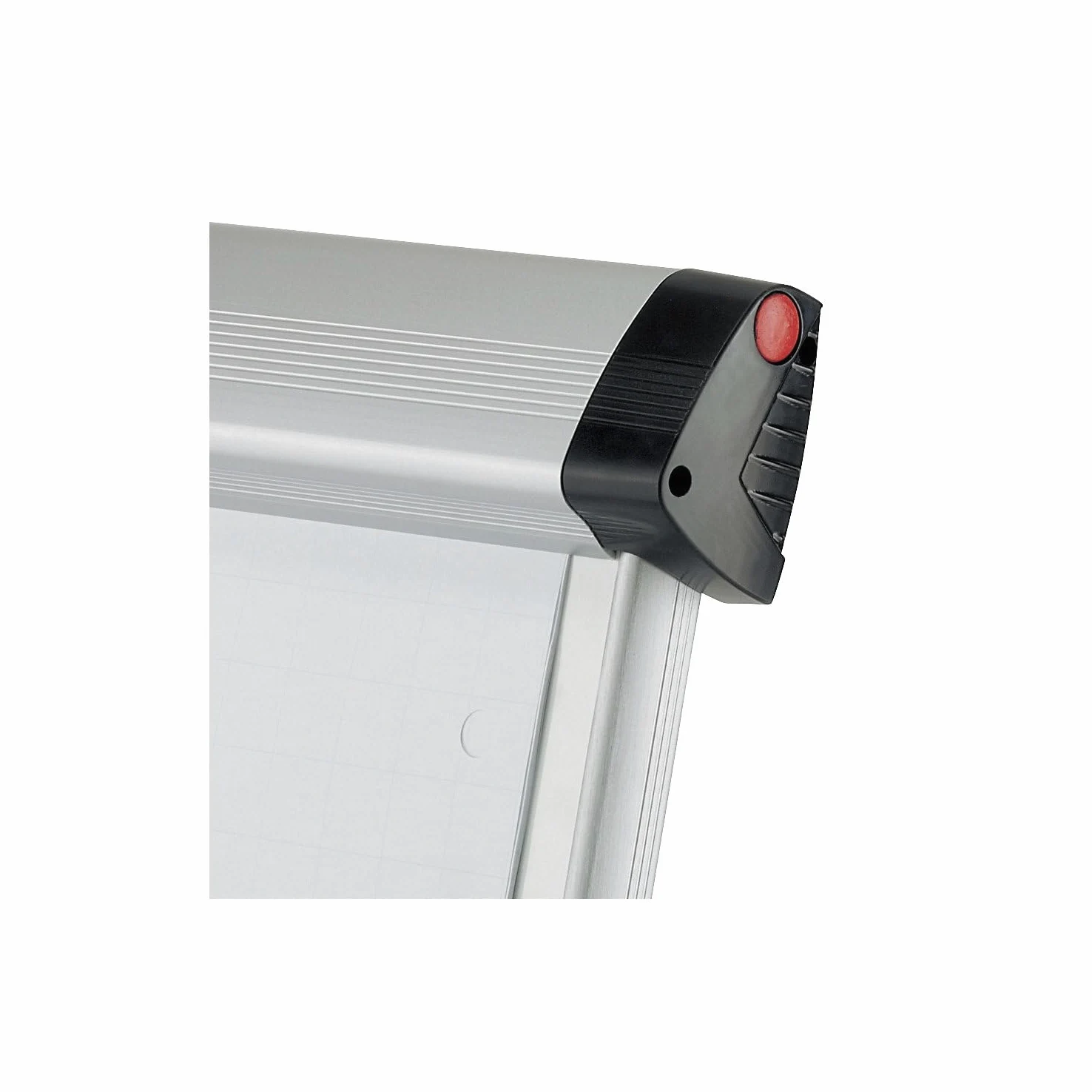 MAUL Lavagna flipchart MAULpro mobile argento regolabile | spostamento facile, ruote bloccabili, superficie magnetica, scrittura cancellabile, struttura stabile, accessori pronti