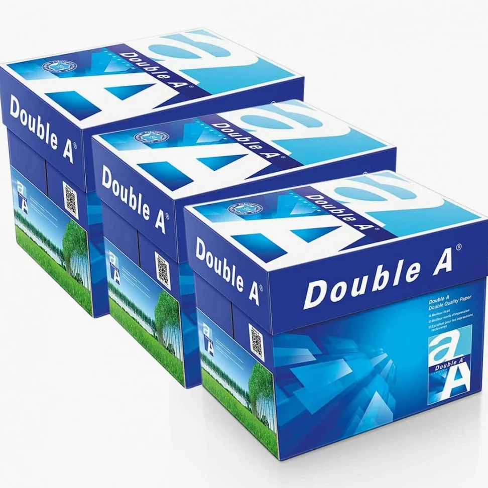 Mediawave Store - Pack 30 e 40 Risme Carta Formato A5 500 fogli da 80 g DOUBLE A Premium, Scorta, Carta per Stampante, Fogli per Stampa, Ufficio, Forniture, Carta per Fotocopiatrice (30)