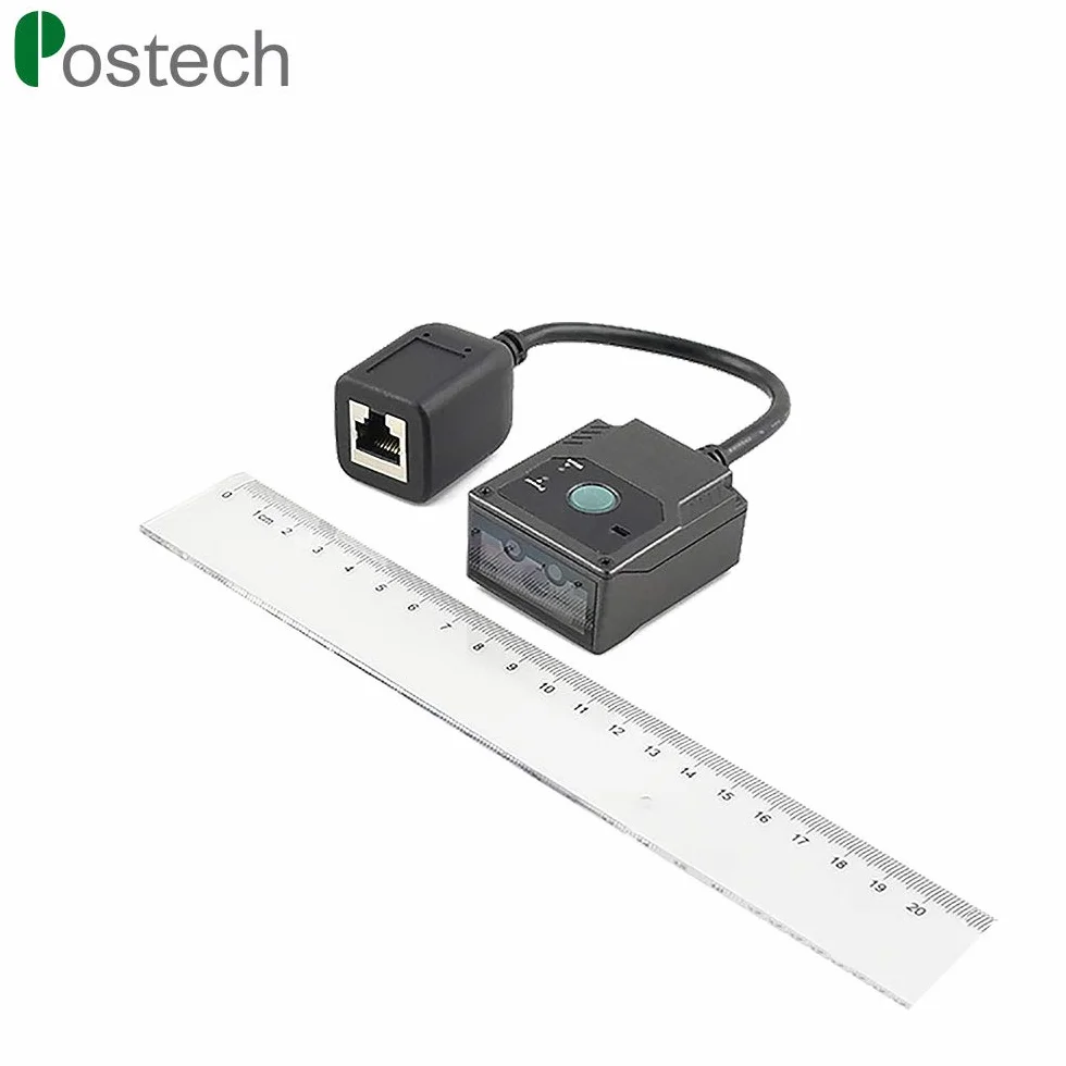 Lettore di codici Posunitech Ms430 Mrz Mini lettore di codici a barre USB palmare 2D Qr Scanner di codici a barre USB per Store, Pos, Ticket, Retail