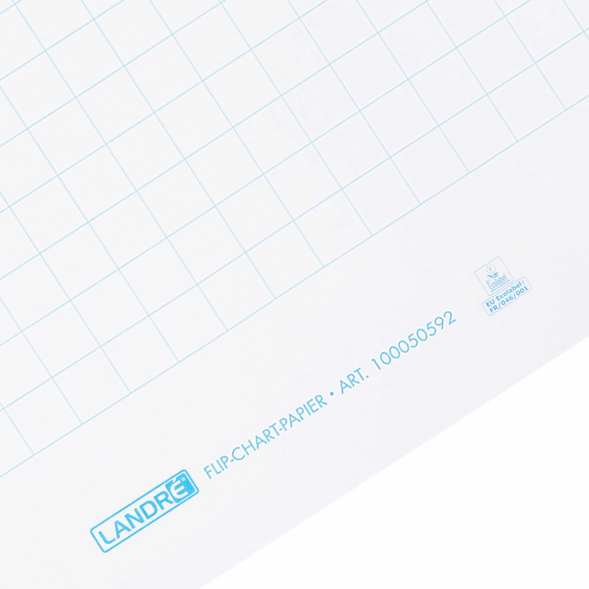 LANDRE Carta a quadretti 20 fogli 6 fori 5 pezzi