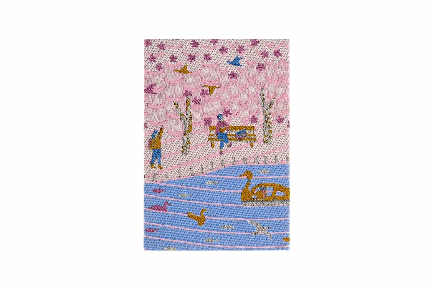 Moleskine Scatola da Collezione Sakura, Set con Taccuino in Edizione Limitata, Taccuino Sakura, Copertina Rigida in Tessuto, Dimensioni Large 13 x 21 cm, Colore Rosa Scuro