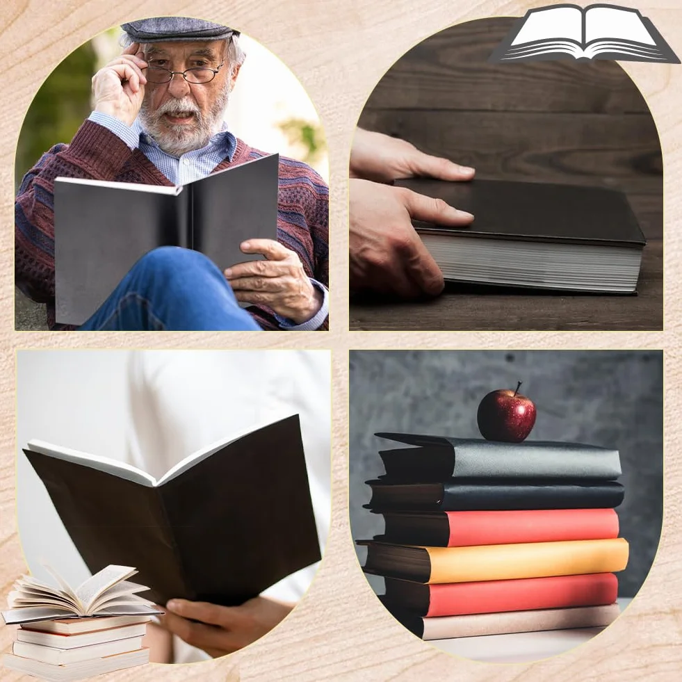 OLYCRAFT similpelle in finta pelle 120 x 43 cm 0,7 mm spessore per rilegatura libri copertina