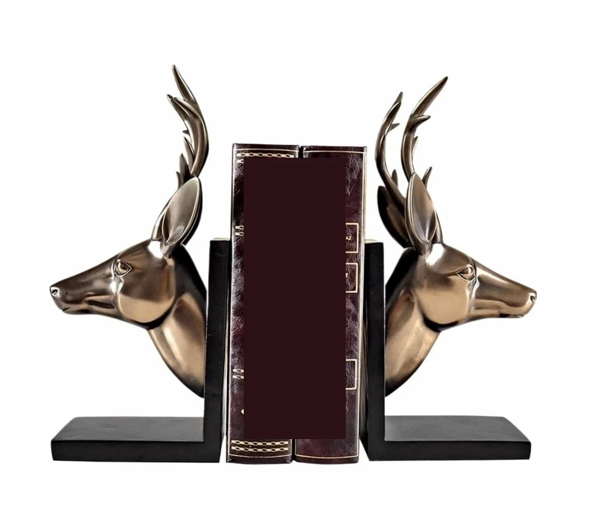Reggi Libri, Fermalibri Fermalibri Modellazione Di Animali Decorativi Scultura In Resina Libro Creativi Film Cd Video Ufficio Casa Scrivania