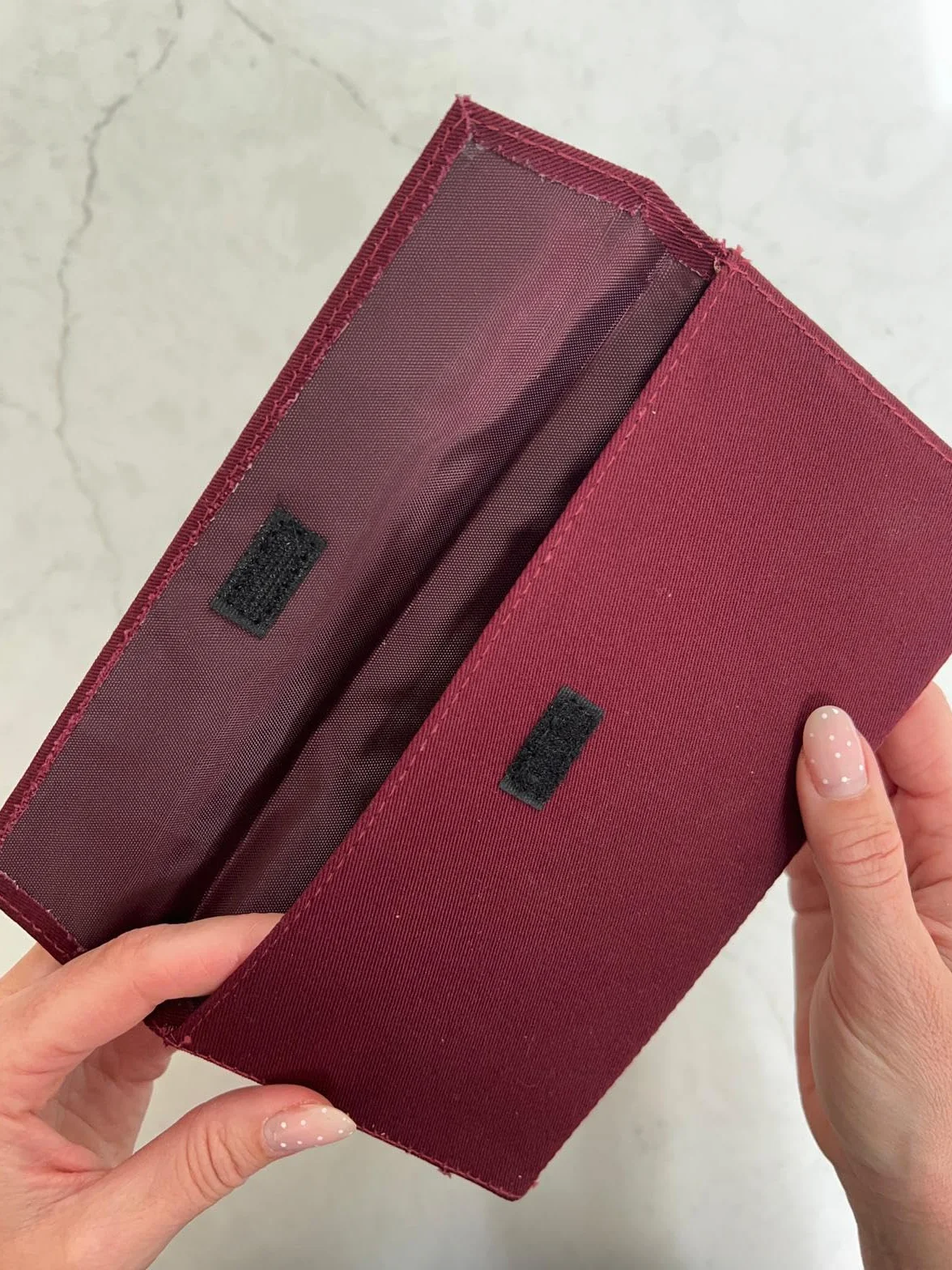 Wanderings Astuccio Con Cerniera E Tasche Per Carte 21x11 cm Tessuto In Cotone 100% Resistente