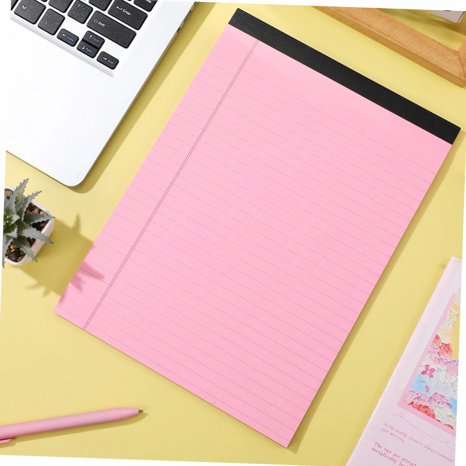 Happyyami Blocchi Minimal Bleed Ink 6 Pezzi per Appunti in Carta Design Elegante per Scrivere e Doodling in Ufficio e Scuola