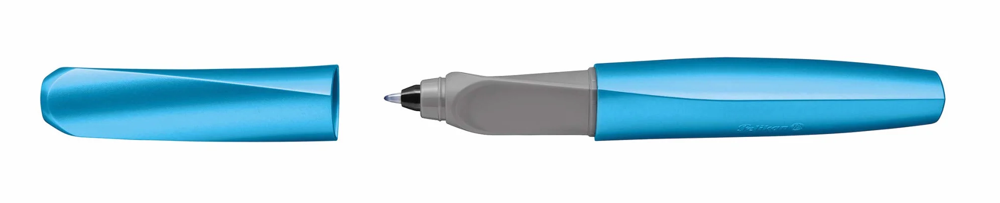 Pelikan Twist Frosted Blue Penna Roller Sferografica Ergonomica Punta M Indeformabile Ricaricabile