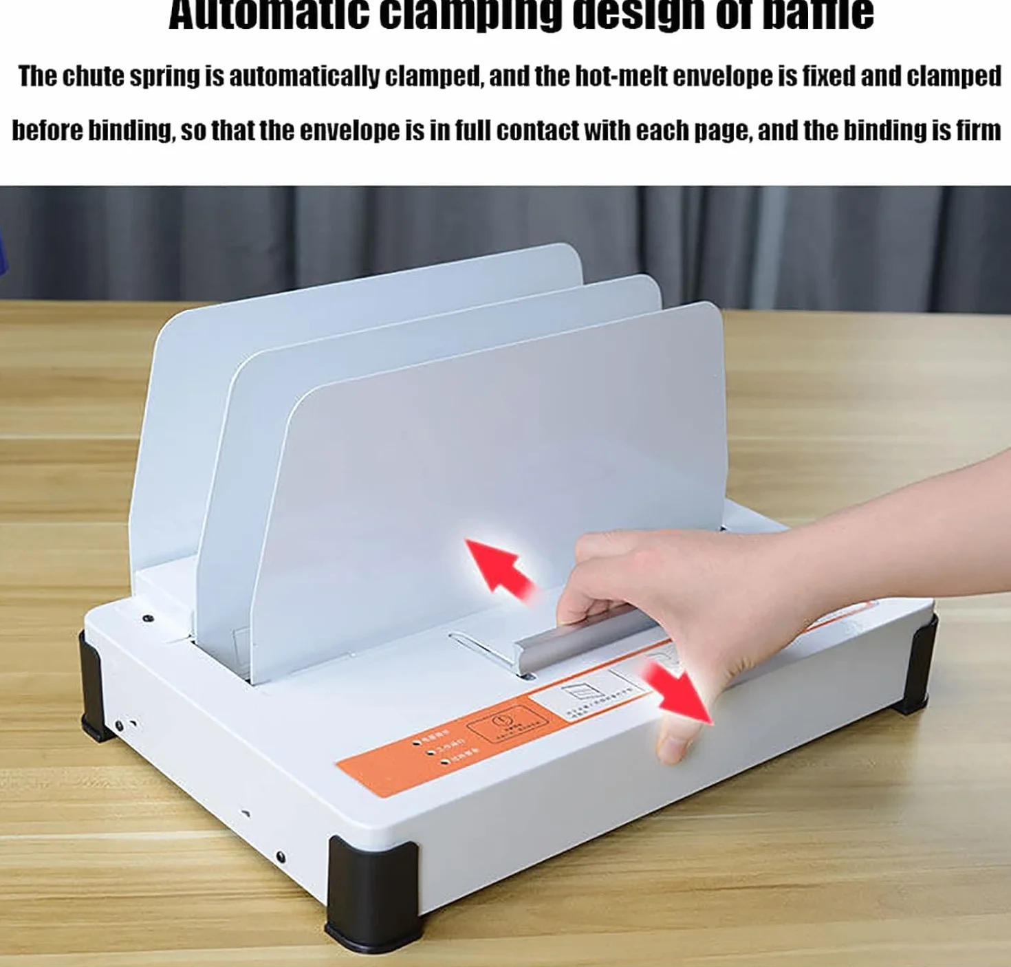 Rilegatrice A Caldo, Rilegatrice Termica A4, Rilegatura Simultanea di 500 Fogli di Carta da 70 G, per A3 (Lato Corto)/A4/A5, Ufficio/appalti/contratti/rapporti di Polizze Assicurative