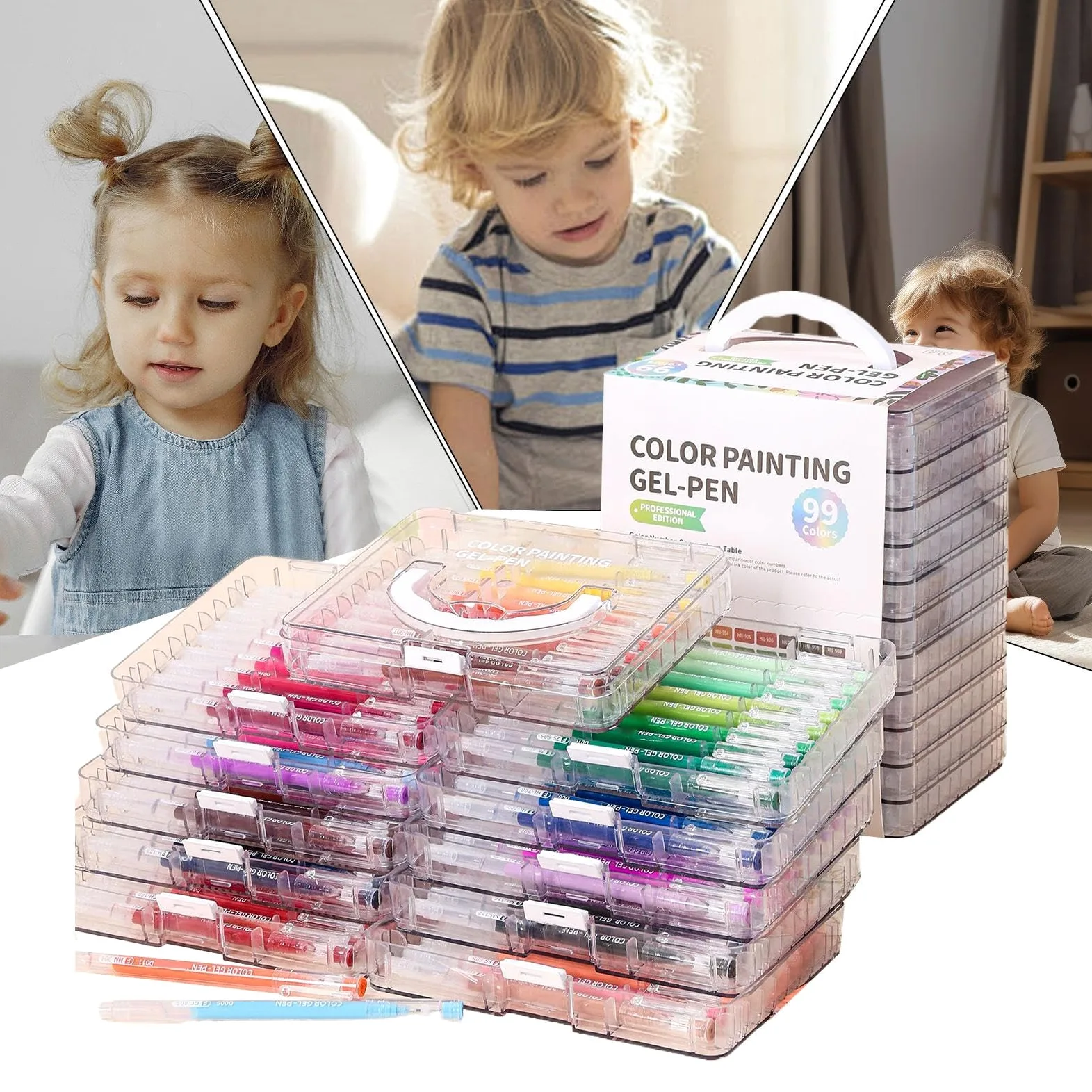 Penna gel per giornaling | Asciugatura rapida, punta fine, scrittura | penne a inchiostro gel forniture di cancelleria, per adulti, scrapbooking, giornaling, colorare, carte, scuola, maggio