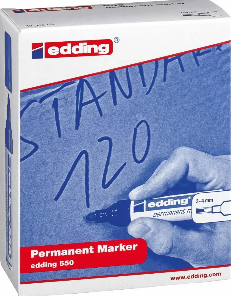 Edding Cf10marcatore Perman 550 Rosso