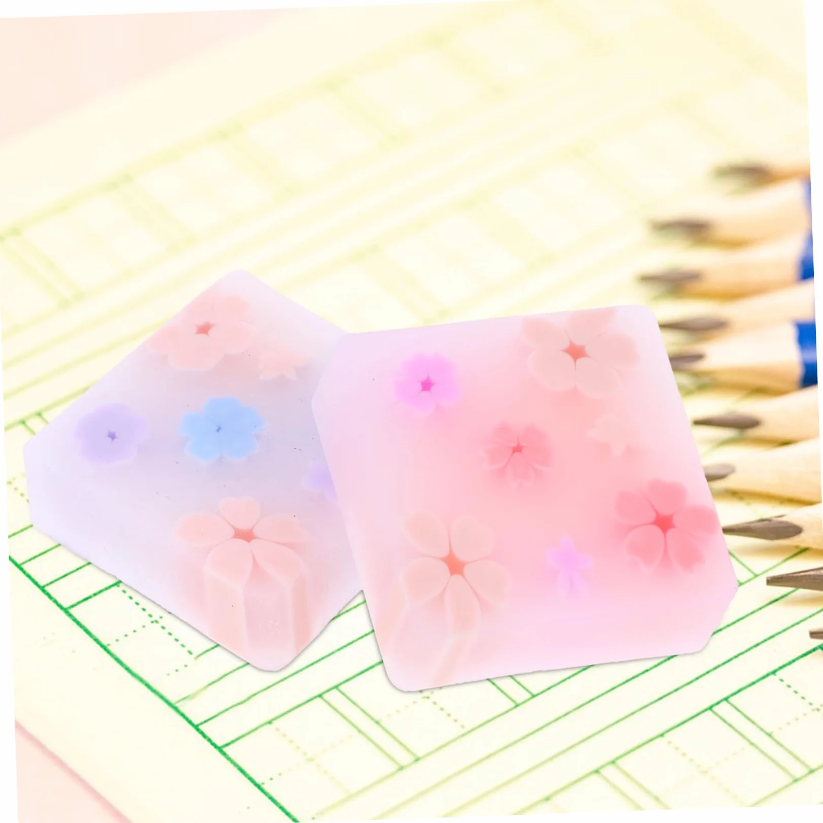 Gomme Cancellare Jelly 32 Pezzi Tpr, Set Cartoleria Scuola | Matite Gomme Colorate, Cancellina per Premi e Creatività, Back To School Party