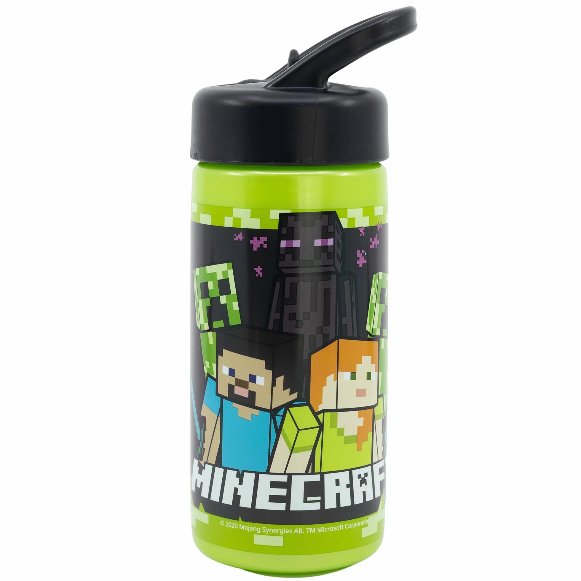 BOTTIGLIA RIUTILIZZABILE PLAYGROUND PP 410 ML MINECRAFT