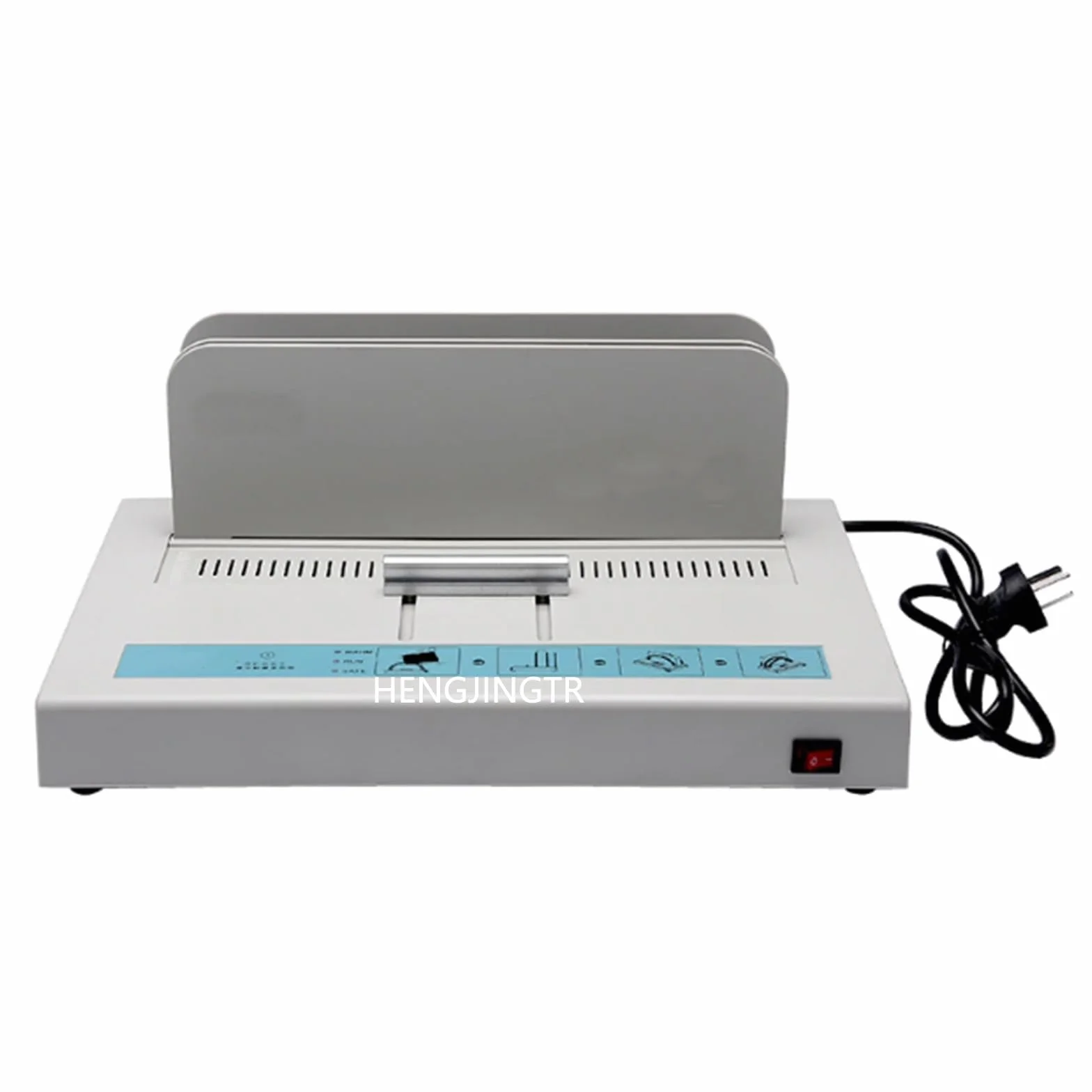 Macchina di Rilegatura Termica Desktop Elettrica da 100 W, 220 V 1-50 Mm Spessore di Legame Macchina di Legame Termico Universale per Documenti E Libri per Ufficio Vincolanti