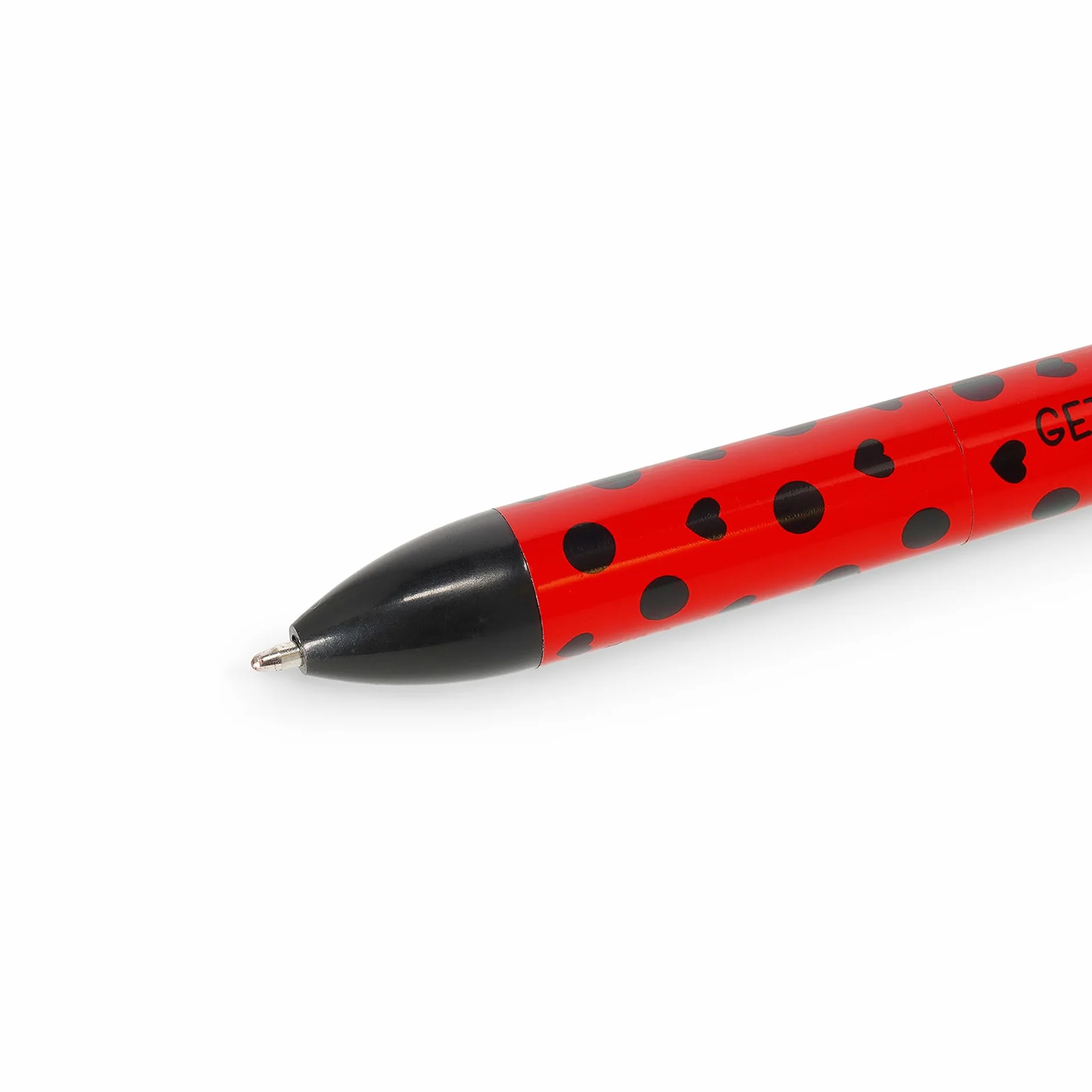 Legami Penna Click&Clack Bicolore Ladybug 1 mm