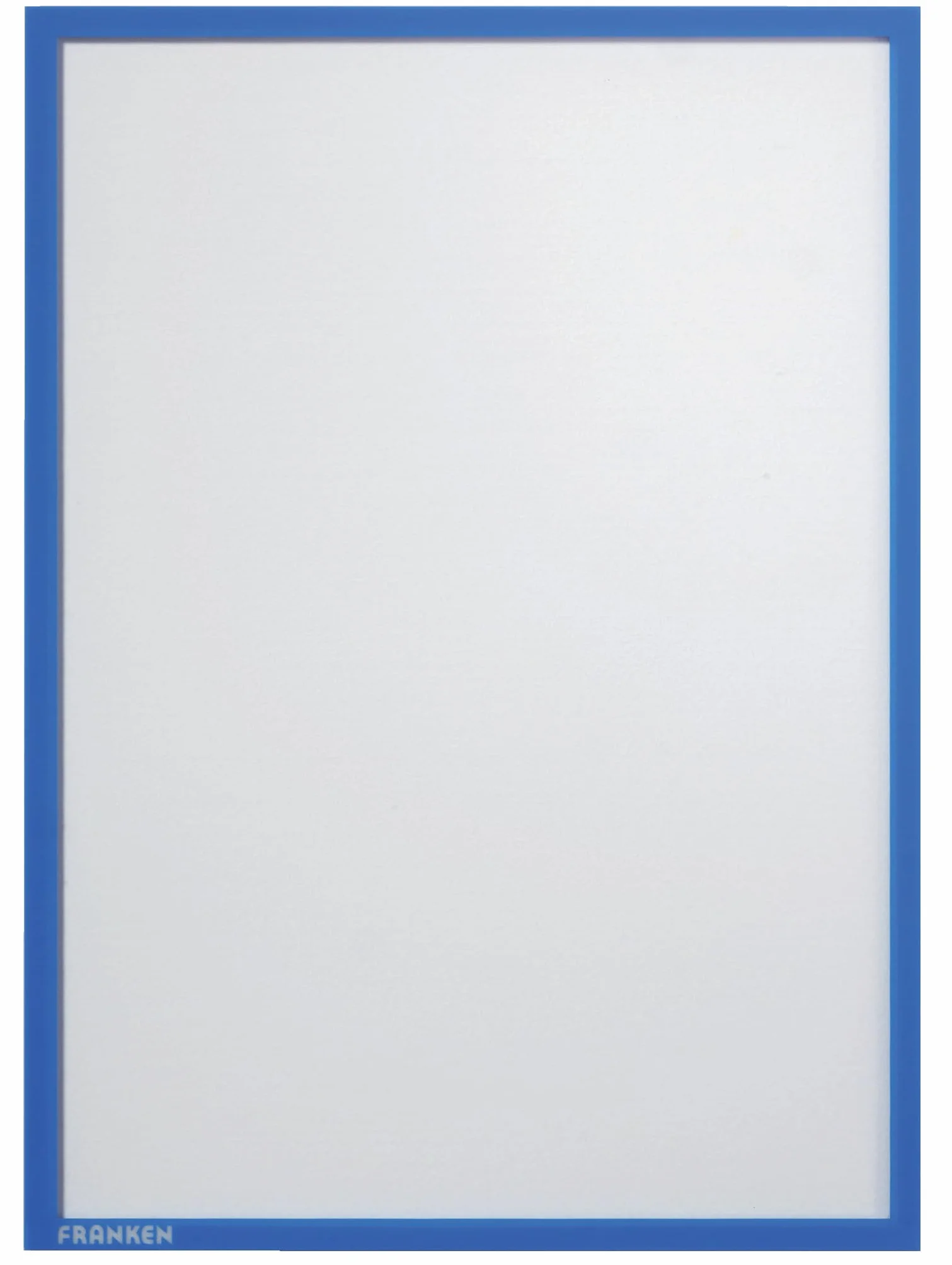 FRANKEN Portadocumenti Frame It X-tra!Line DIN A4 magnetico 5 pezzi blu