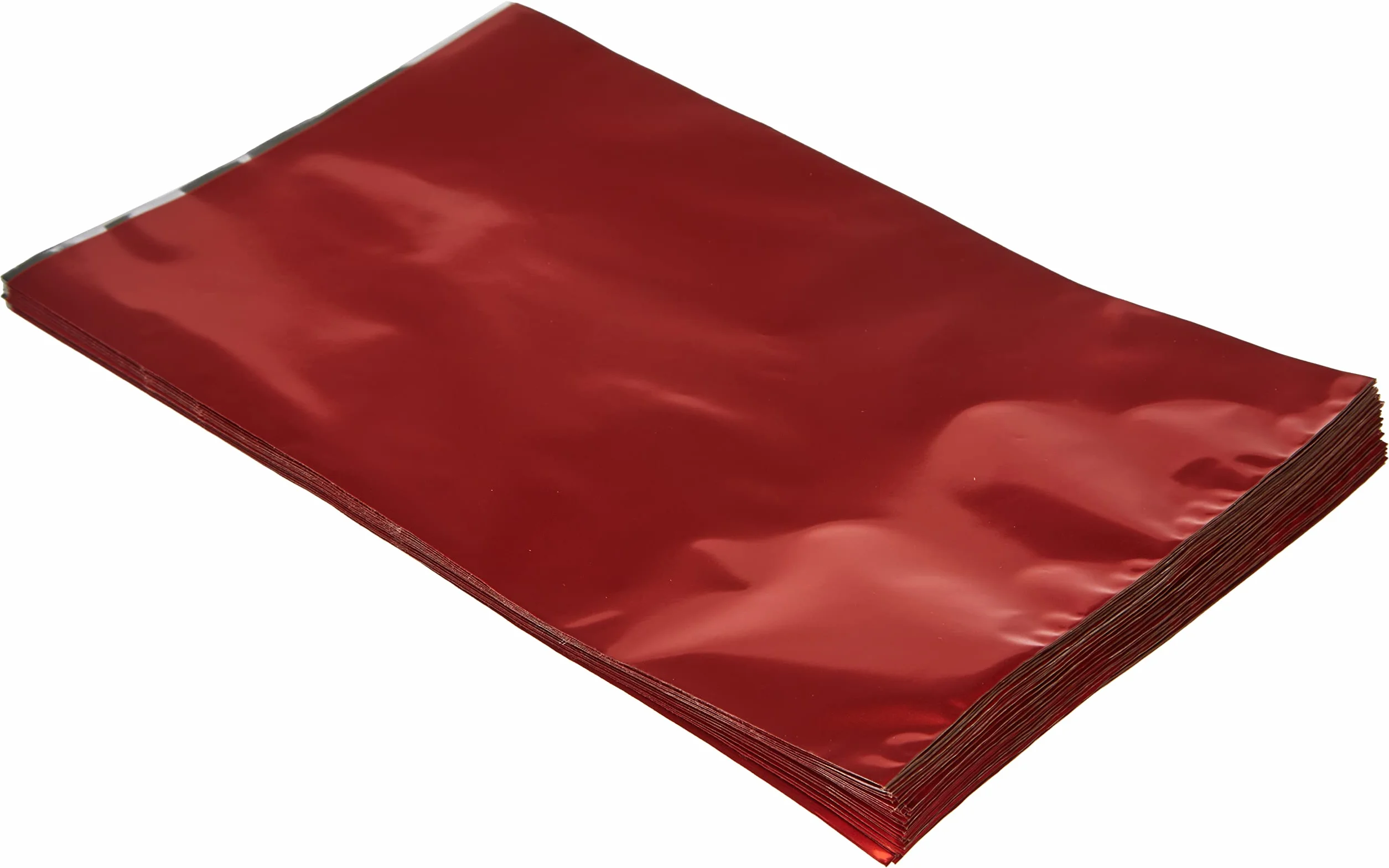 Italpak Sacchetti Regalo Metalizzati Soft 50 pz 15x25cm Rosso