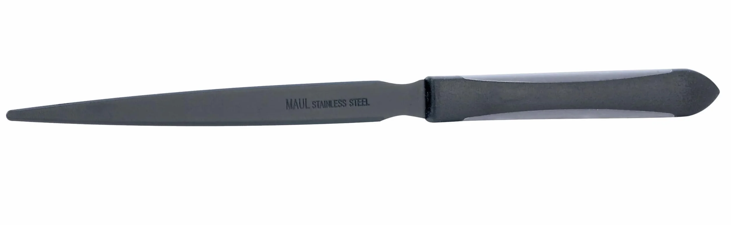 MAUL Tagliacarte 21,3 x 1,5 x 1 cm in acciaio inox con impugnatura gommata nero