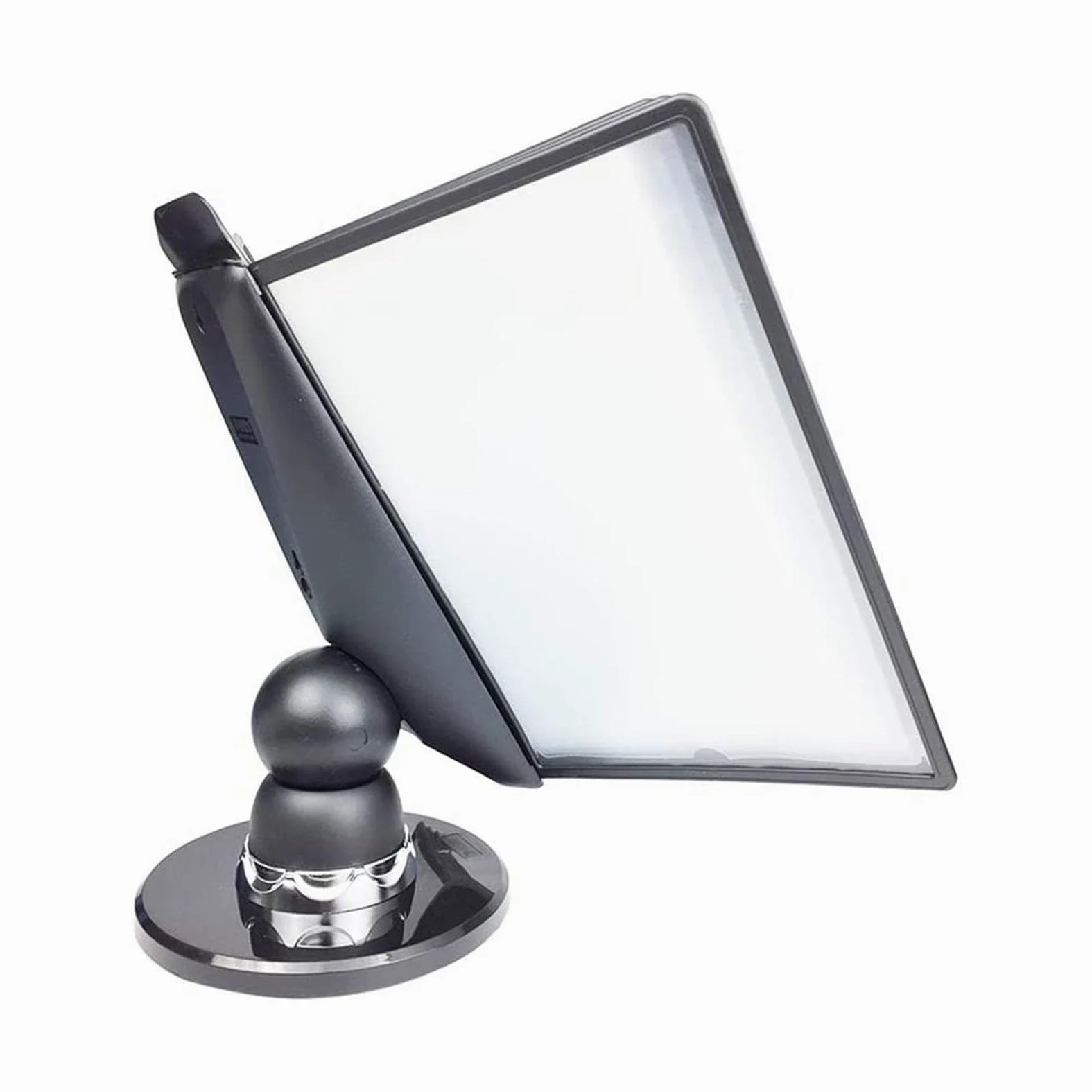 Portadocumenti da scrivania in PVC+metallo con 10 tasche, formato lettera | Espositore e contenitore for ufficio: supporto da scrivania regolabile con 10 tasche formato lettera