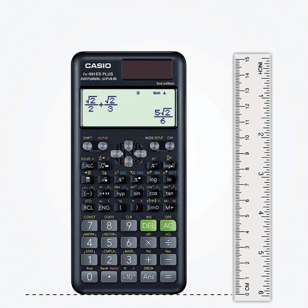 Casio Fx-991ESPlus-2 - Calcolatrice tecnico-scientifica Fx-991Es Plus 2° edizione