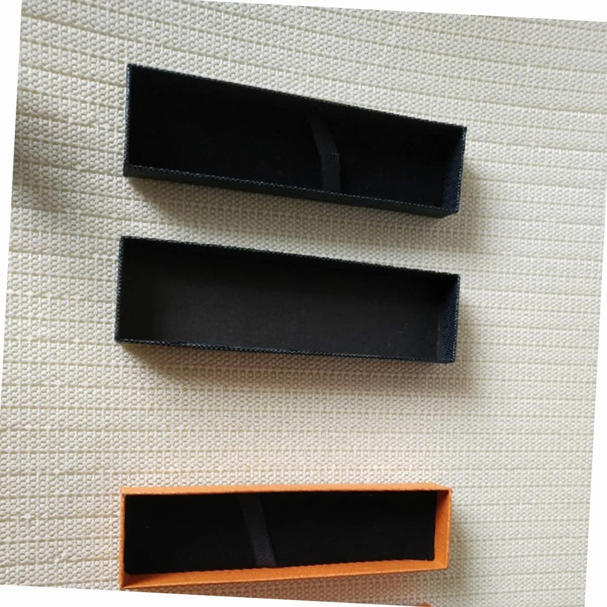 TEHAUX 3pezzi Penne Di Con Scatola Nera Penna Slim e Leggera Per Ufficio e Scuola Per Anniversari e Occasioni Speciali