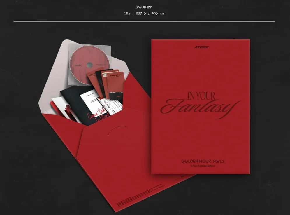 ATEEZ GOLDEN HOUR : Part.3 [In Your Fantasy Edition] (Edizione Limitata)