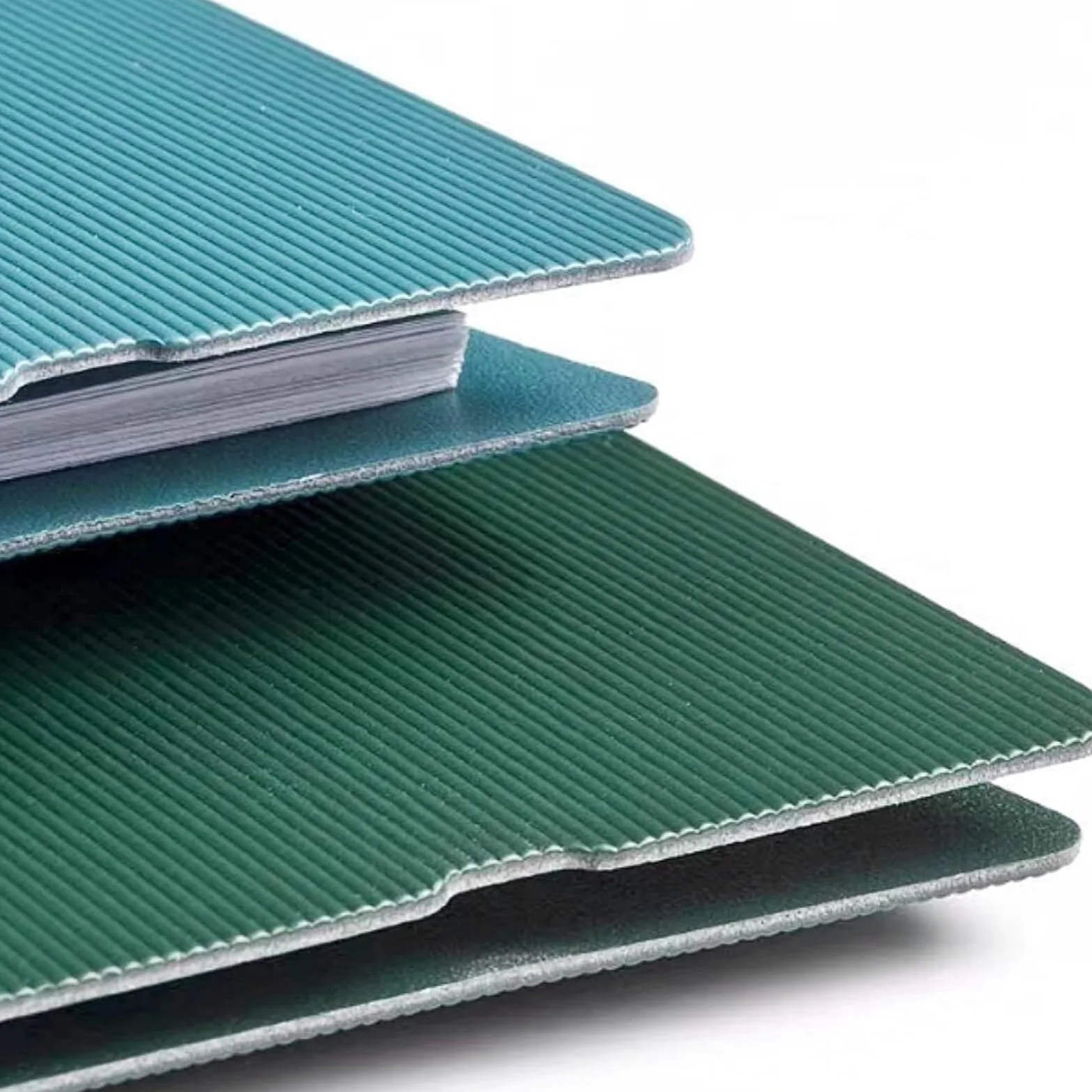 Portablocco formato A4 con portapenne, design pieghevole da appendere, confezione da 3, 21 x 27 cm per una facile organizzazione dei file