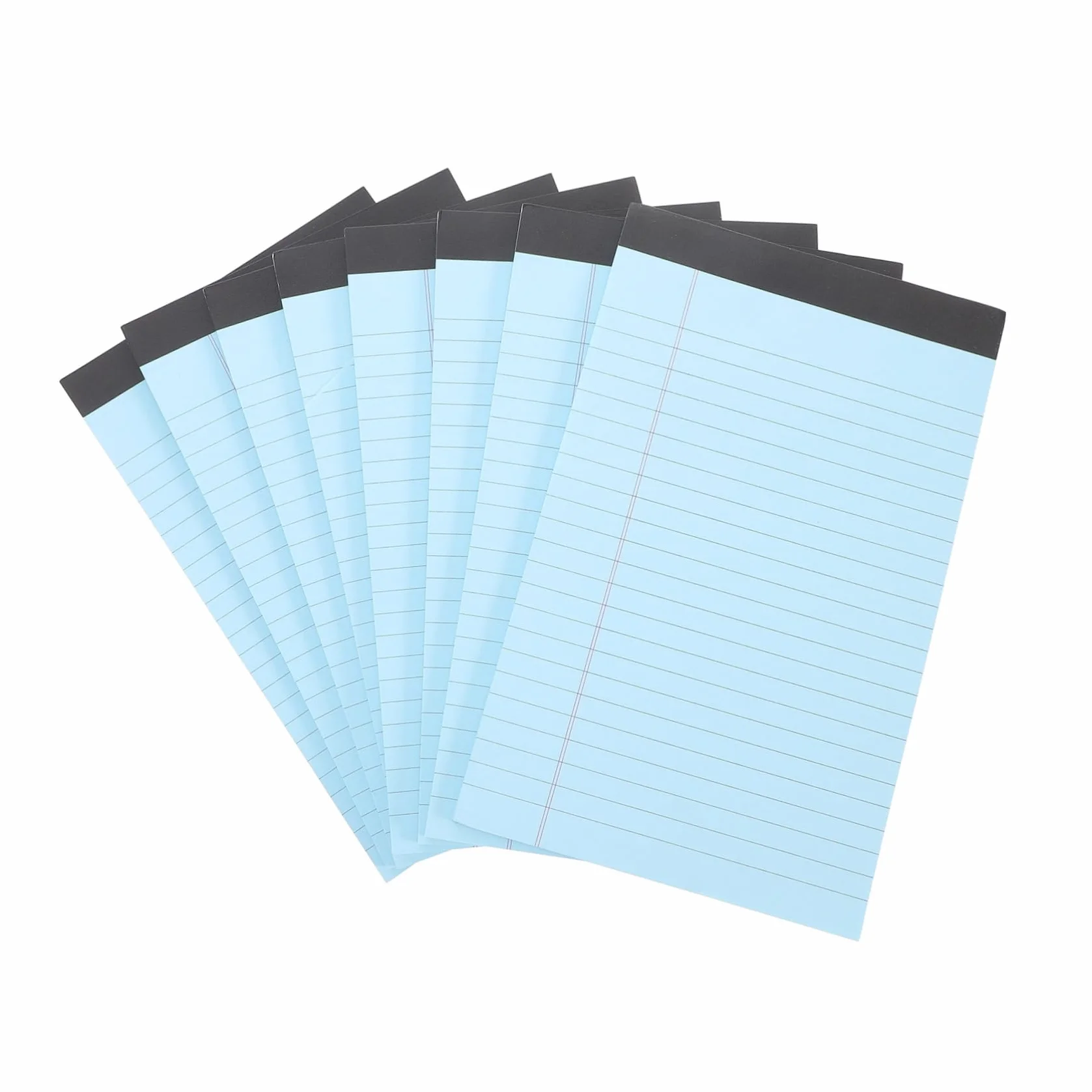 KOMBIUDA 8pezzi Blocco Note Righe Blocco Note Legale Strappabile Piccolo Carta Spessa Facile da Scrivere Adatto per Piani di Lavoro e Appunti