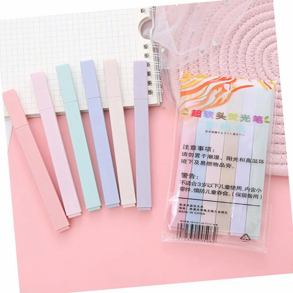 NUOBESTY 3 Set Evidenziatore Marcatori Metallici Pennarelli Per Scrapbooking Pennarello Scolastico Pennarello Funzionante Segnalibro Piccolo Per Album Plastica 12 Pezzi * 3