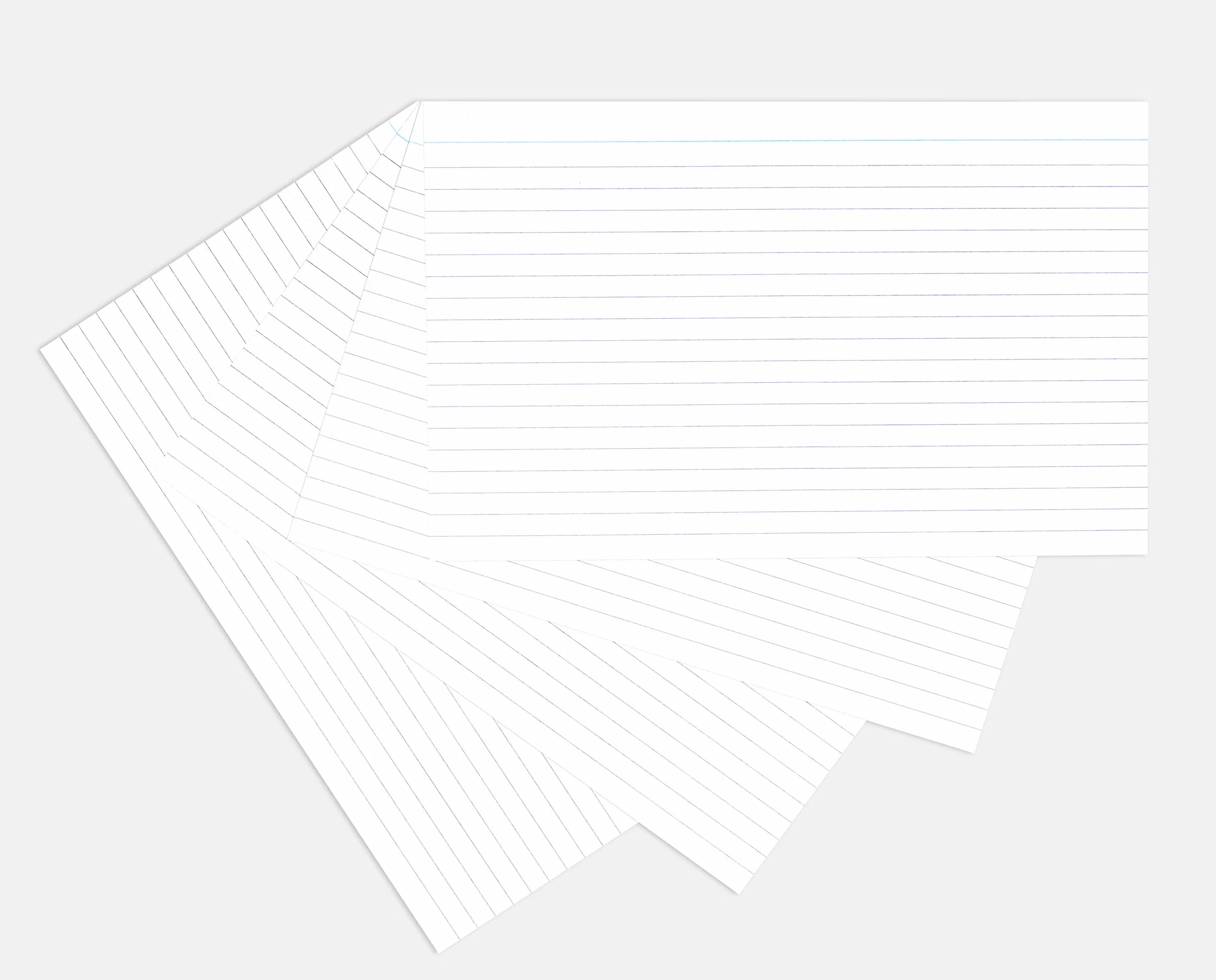 Silvine 203 x 127 mm bianco righe record