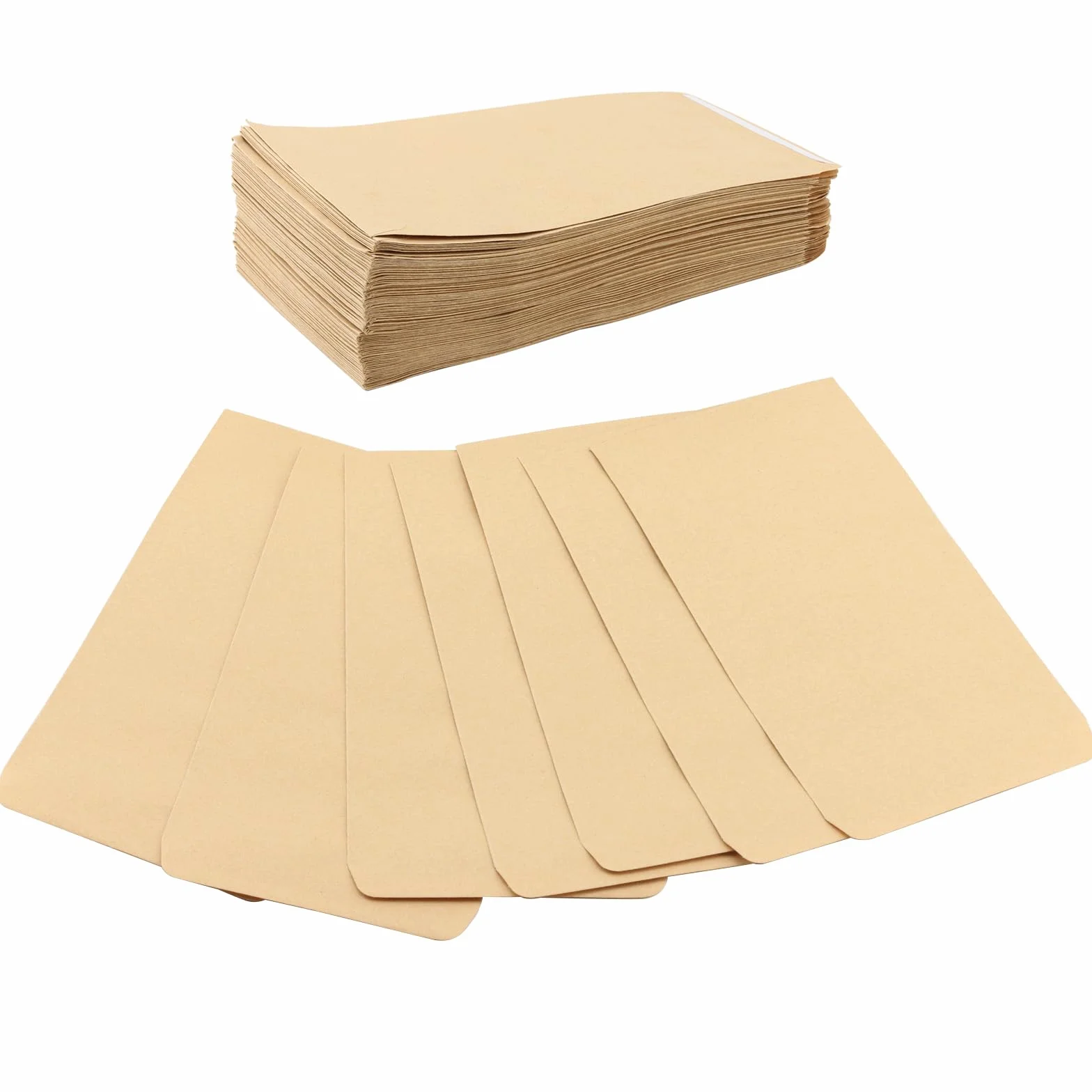 Buste Marroni Piccole Autoadesive Carta Kraft 16x11 cm 200 Pezzi