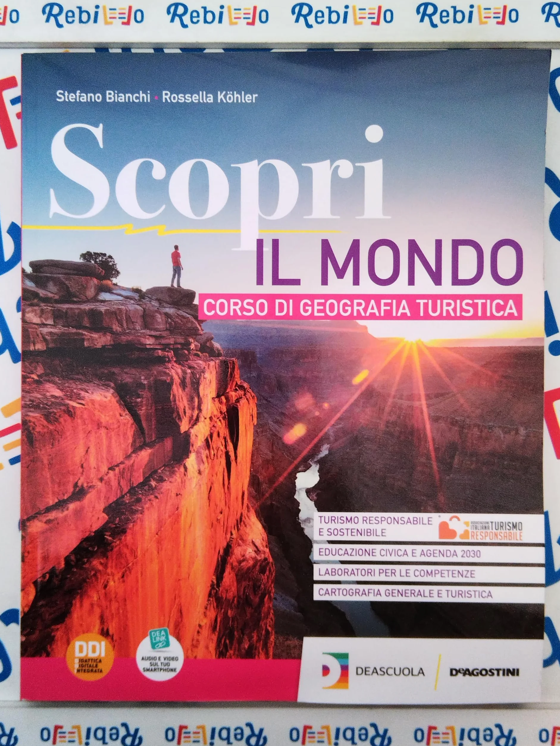 SCOPRI L'ITALIA - L'EUROPA - IL MONDO - (9788851187422) + Materiali didattici – Rebillo