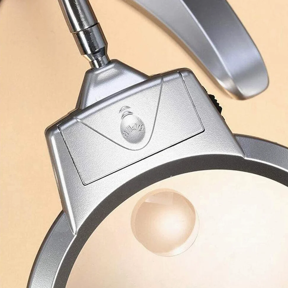 Lampada da scrivania in Vetro, Lente d'Ingrandimento HD con Lampada, Lente d'Ingrandimento 18 Volte, Riparazione di telefoni cellulari, espansione Elettronica, Bellezza.