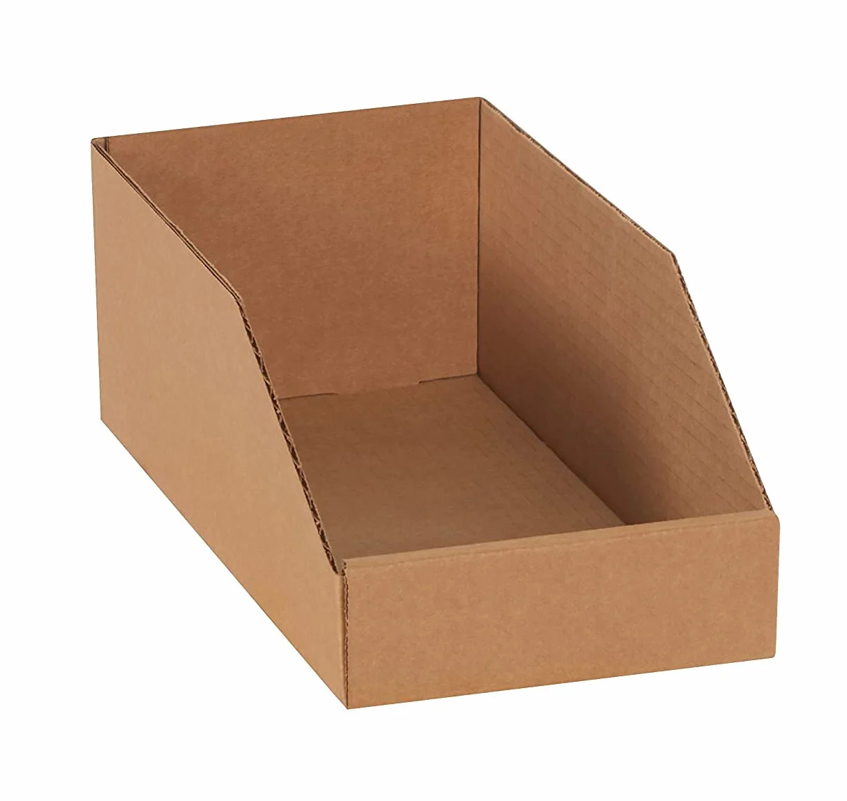 SCATOLE FUSTELLATE CONTENITORI MINUTERIE 30x15x11cm AVANA BOCCA DI LUPO 50 pezzi
