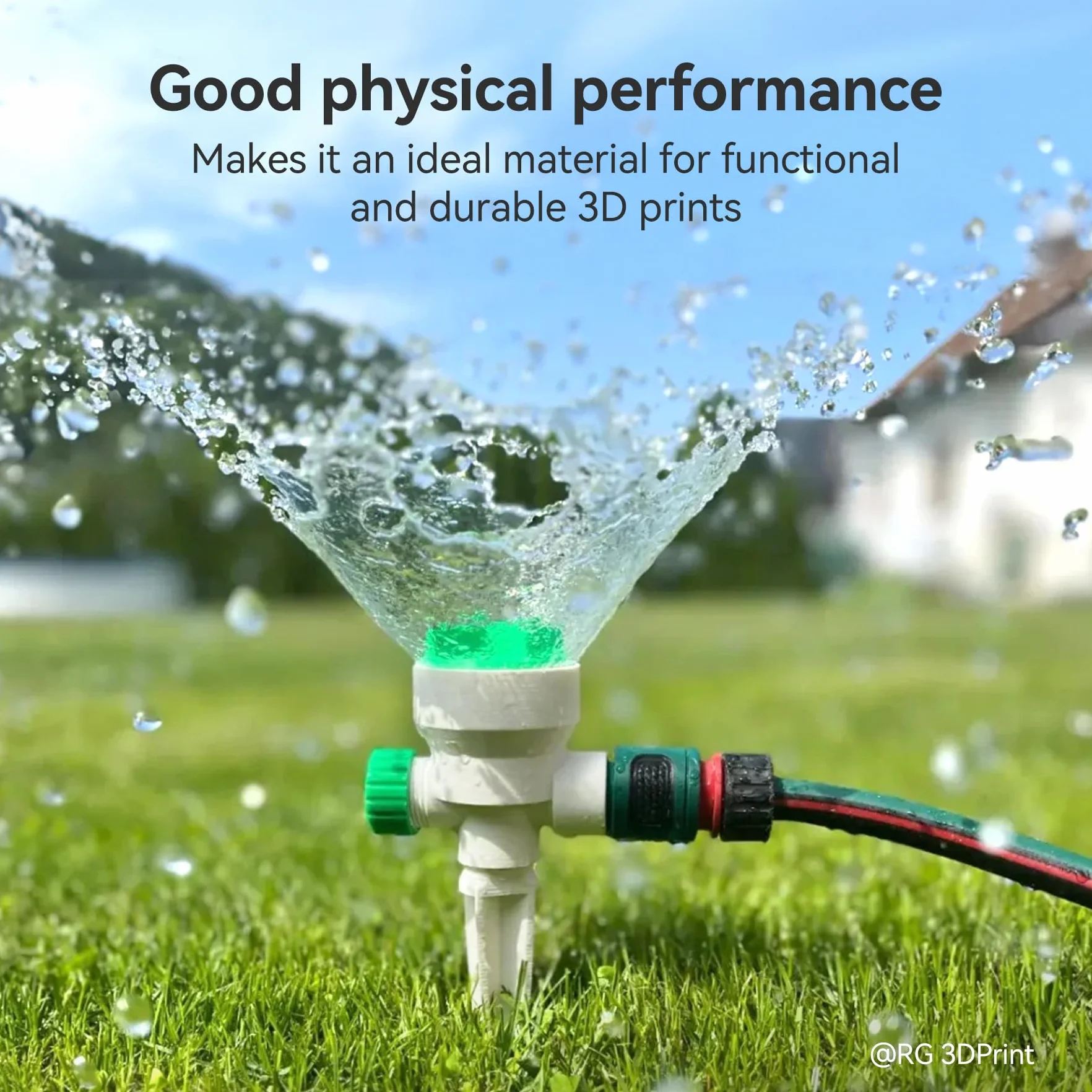 TECBEARS Filamento ABS 1,75mm 1KG Nero, Alta Resistenza e Tenacità, Resistenza Alle Alte Temperature, Anti-curvatura, Precisione Dimensionale +/-0,03mm, Filamento Stampante 3D