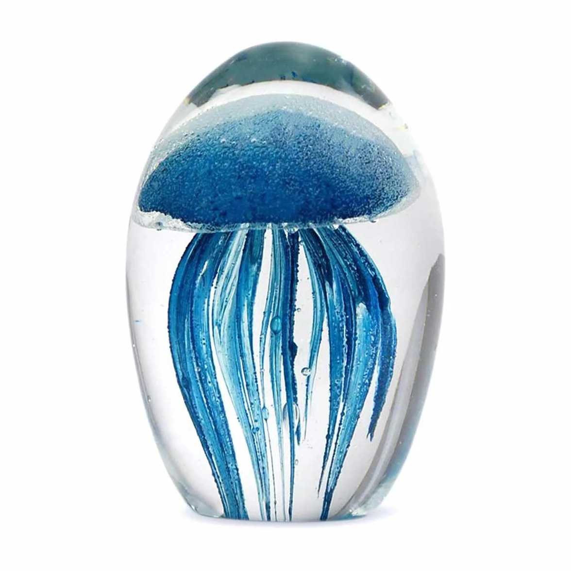 Signes Grimalt Fermacarte Medusa, Vetro, Blu, 10 cm